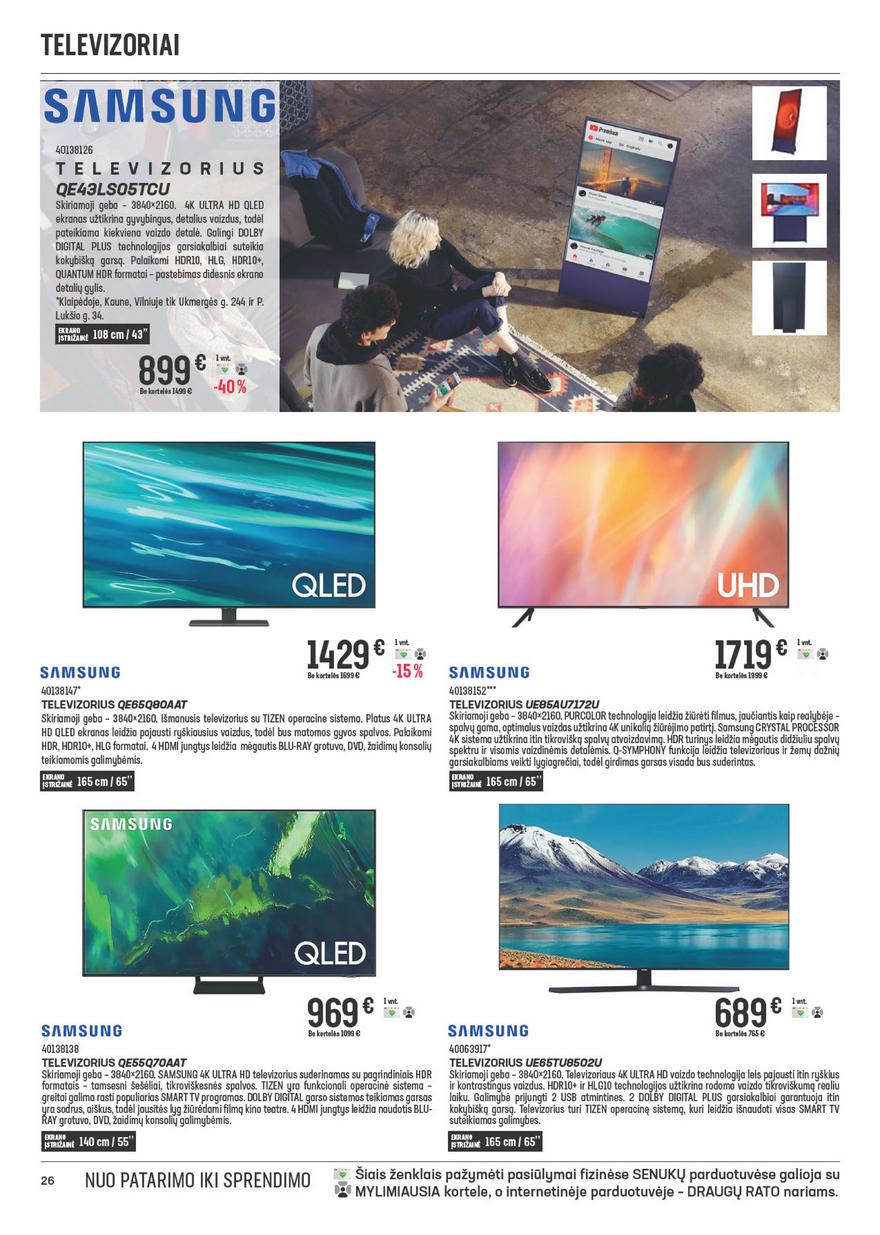 Senukai leidinys akcijos nuo 
  2021-07-01 iki 
  2021-08-09 | Leidinukas.lt puslapis 26