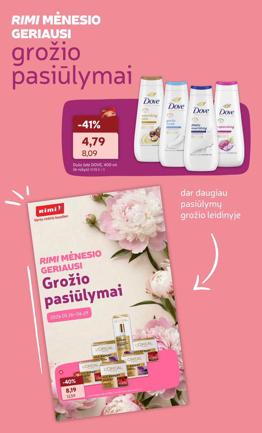 Rimi leidinys akcijos nuo 
  2026-06-02 iki 
  2026-06-08 | Leidinukas.lt puslapis 30
