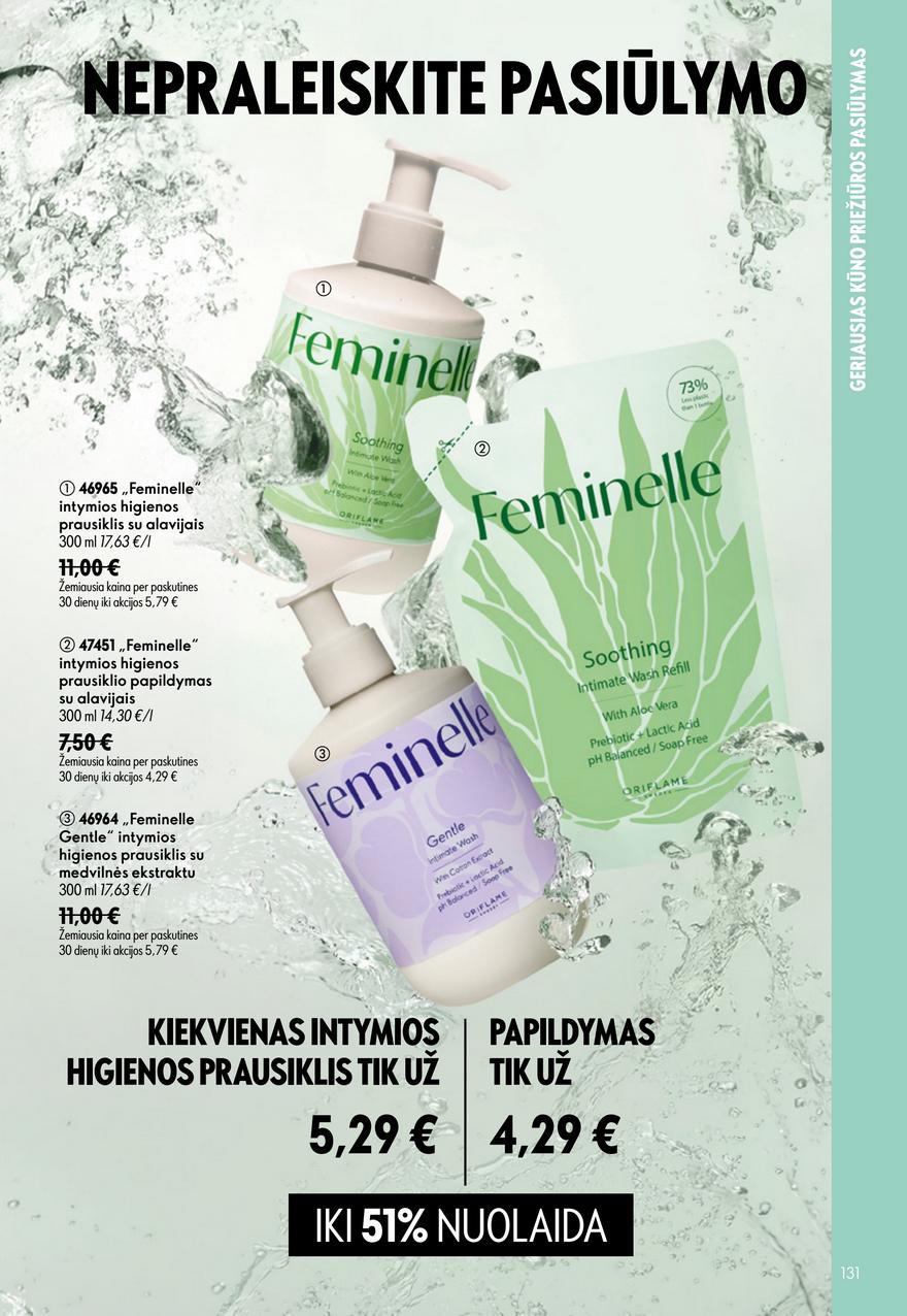 Oriflame katalogas akcijos nuo 
  2026-07-15 iki 
  2026-08-04 | Leidinukas.lt puslapis 131