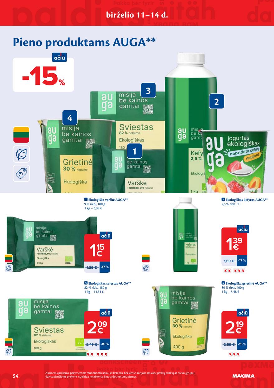 Maxima leidinys akcijos nuo 
  2026-06-09 iki 
  2026-06-15 | Leidinukas.lt puslapis 54