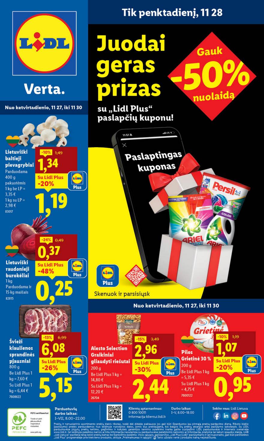 Lidl leidinys naujas akcijos nuo 
  2025-11-24 iki 
  2025-11-30 | Leidinukas.lt puslapis 42