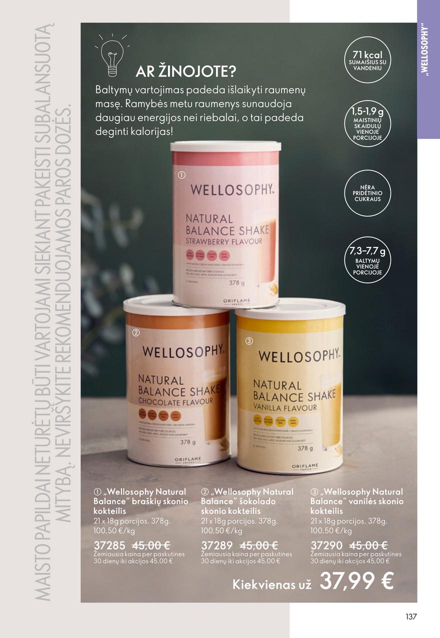 Oriflame katalogas akcijos nuo 
  2026-02-18 iki 
  2026-03-10 | Leidinukas.lt puslapis 137