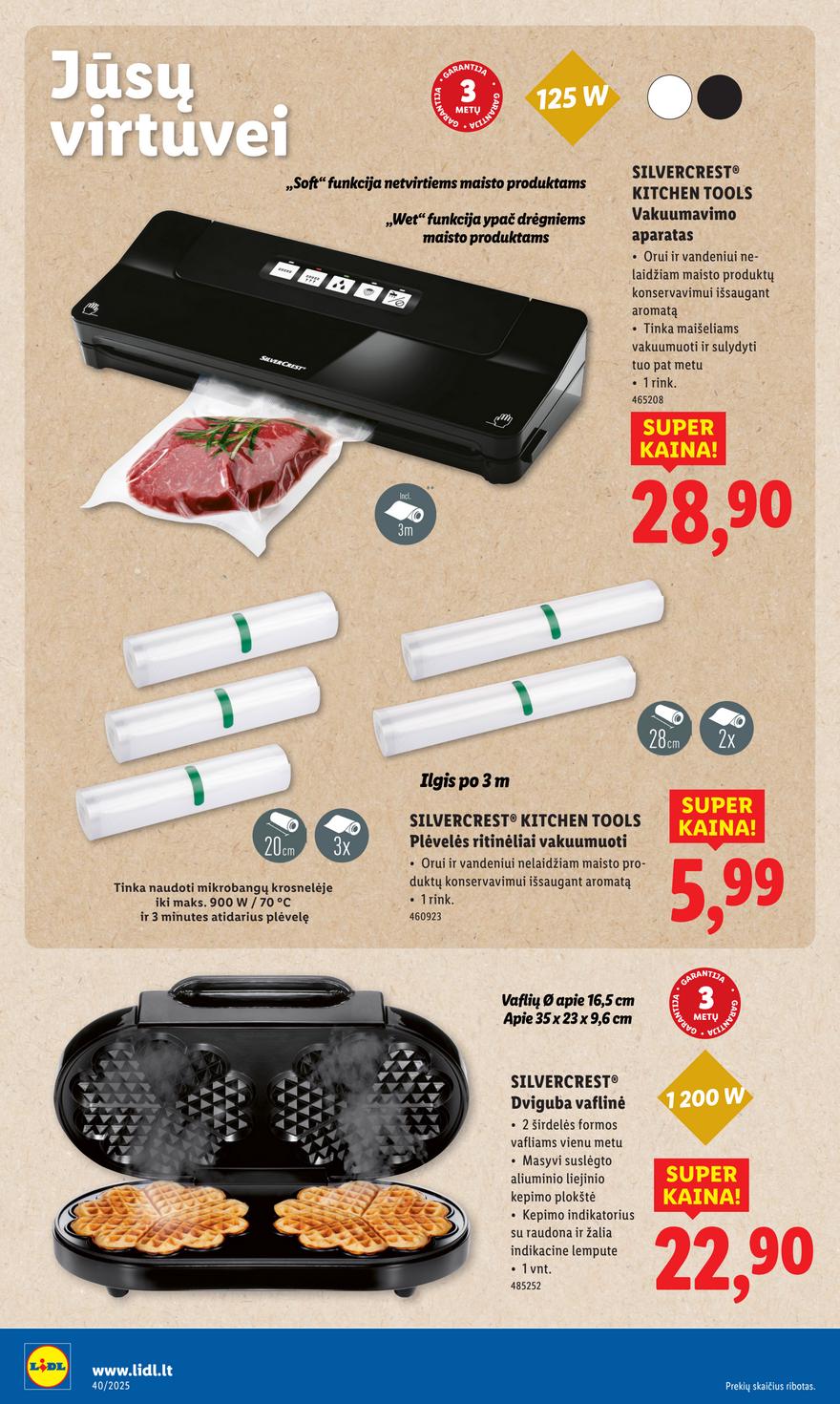 Lidl leidinys akcijos nuo 
  2025-09-29 iki 
  2025-10-05 | Leidinukas.lt puslapis 14
