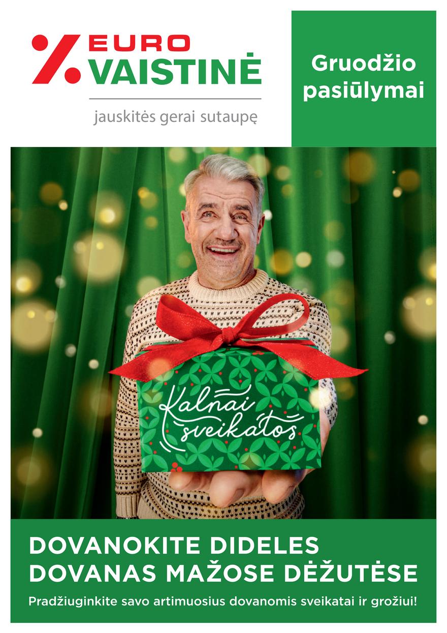 Euro vaistinė leidinys akcijos nuo 
  2022-12-01 iki 
  2022-12-31 | Leidinukas.lt puslapis 1