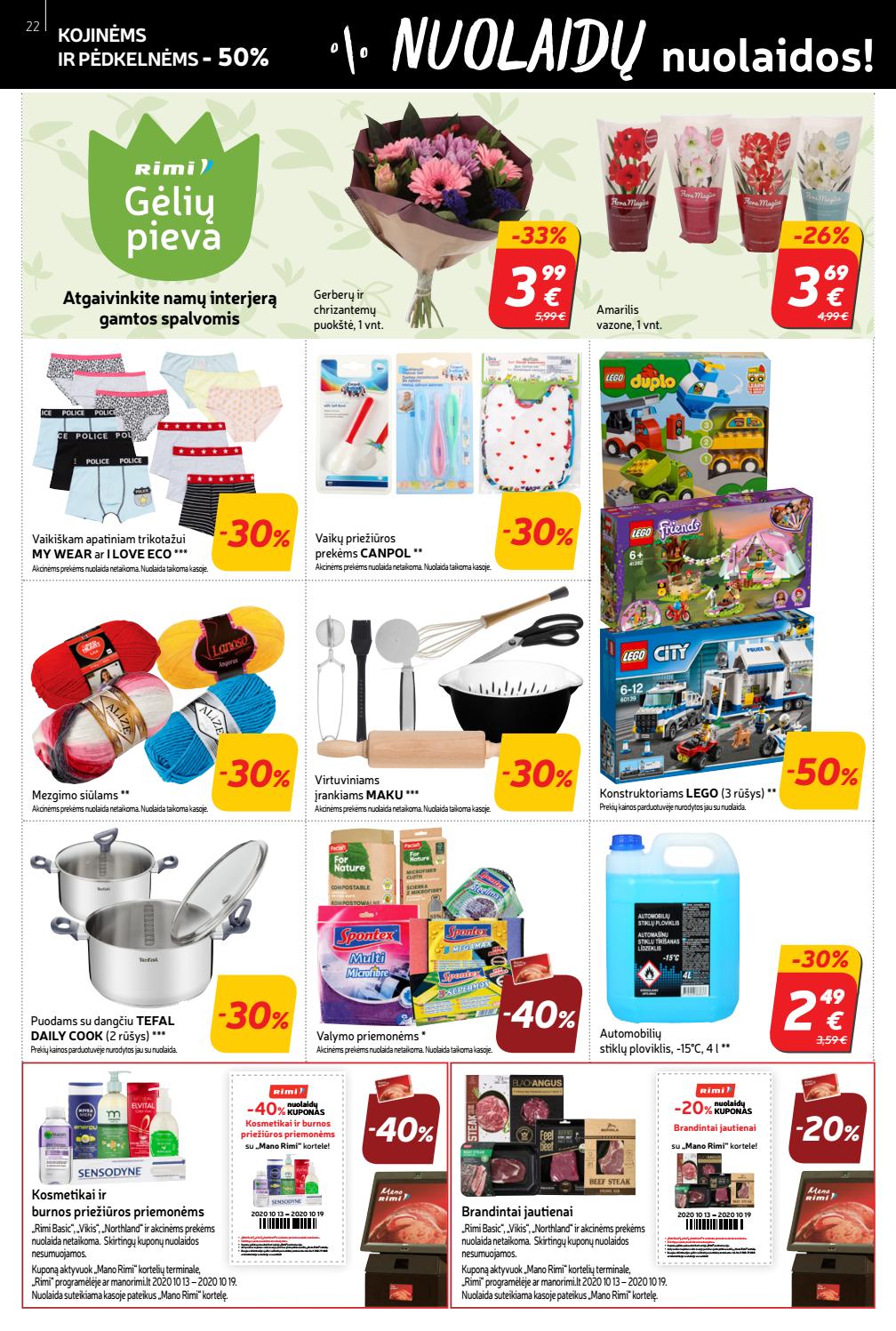 Rimi savaitinis leidinys akcijos nuo 
  2020-10-13 iki 
  2020-10-19 | Leidinukas.lt puslapis 22