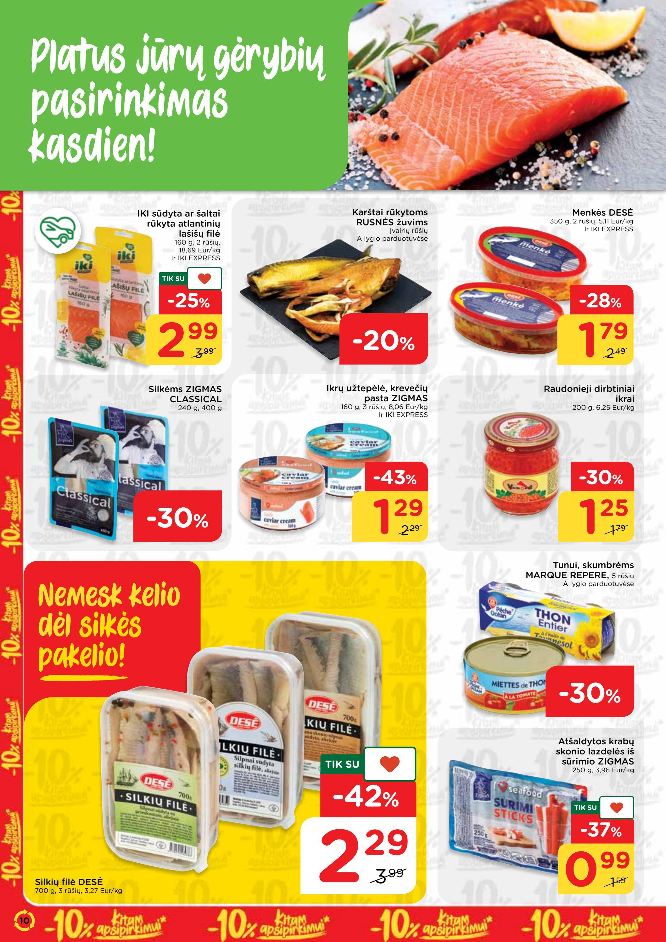 Iki savaitės leidinys akcijos nuo 
  2022-01-31 iki 
  2022-02-06 | Leidinukas.lt puslapis 10