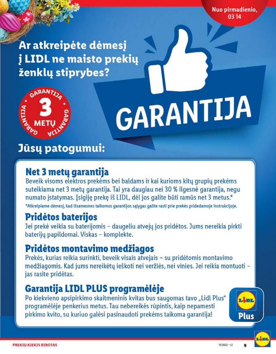 Ldil ne maisto leidinys akcijos nuo 
  2022-03-14 iki 
  2022-03-20 | Leidinukas.lt puslapis 9