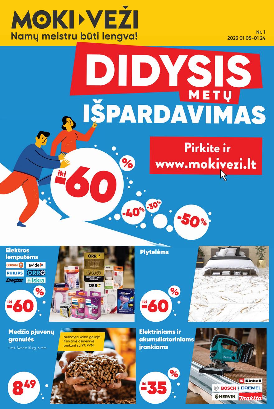 Moki veži leidinys akcijos nuo 
  2023-01-05 iki 
  2023-01-24 | Leidinukas.lt puslapis 1