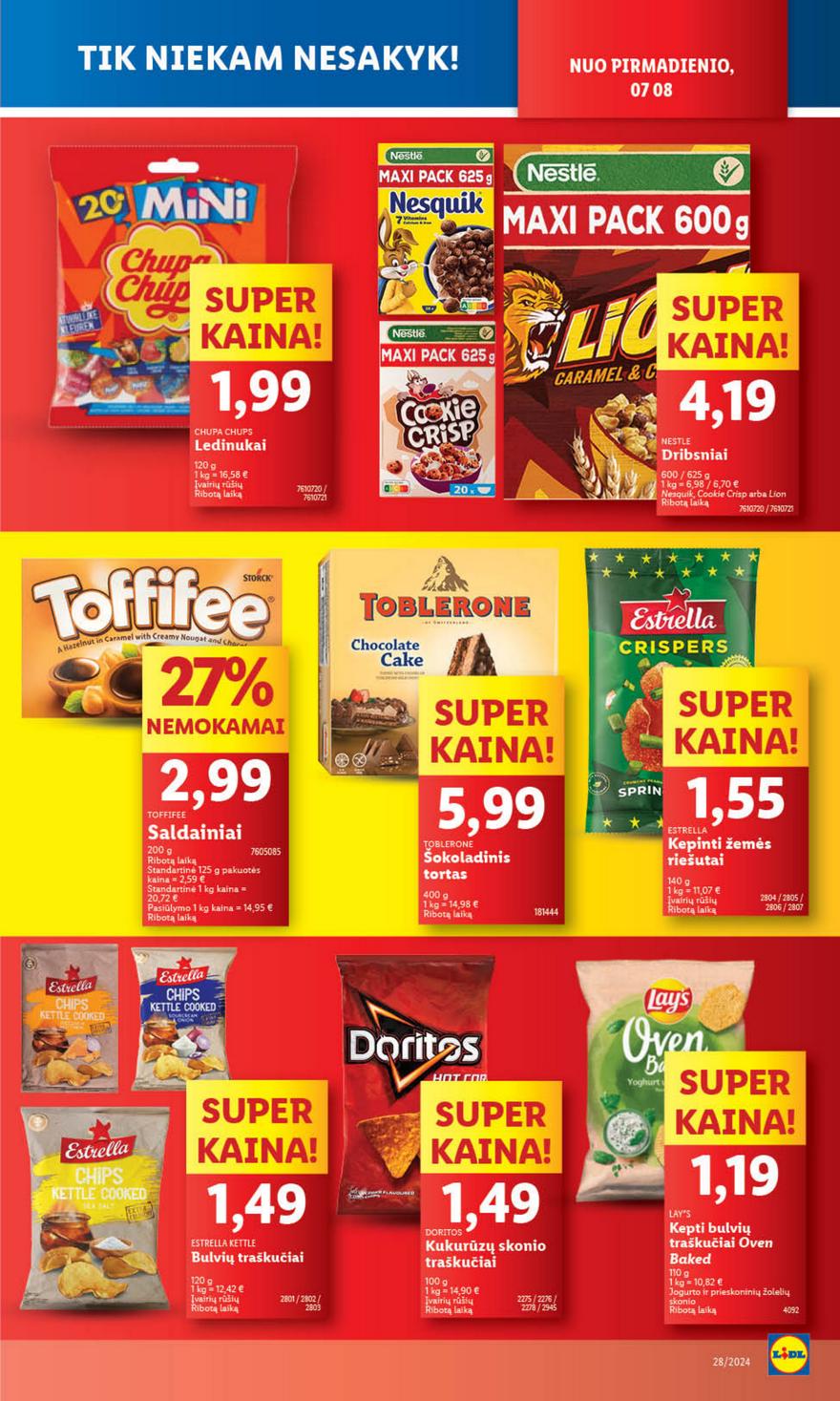 Lidl leidinys akcijos nuo 
  2024-07-08 iki 
  2024-07-14 | Leidinukas.lt puslapis 15