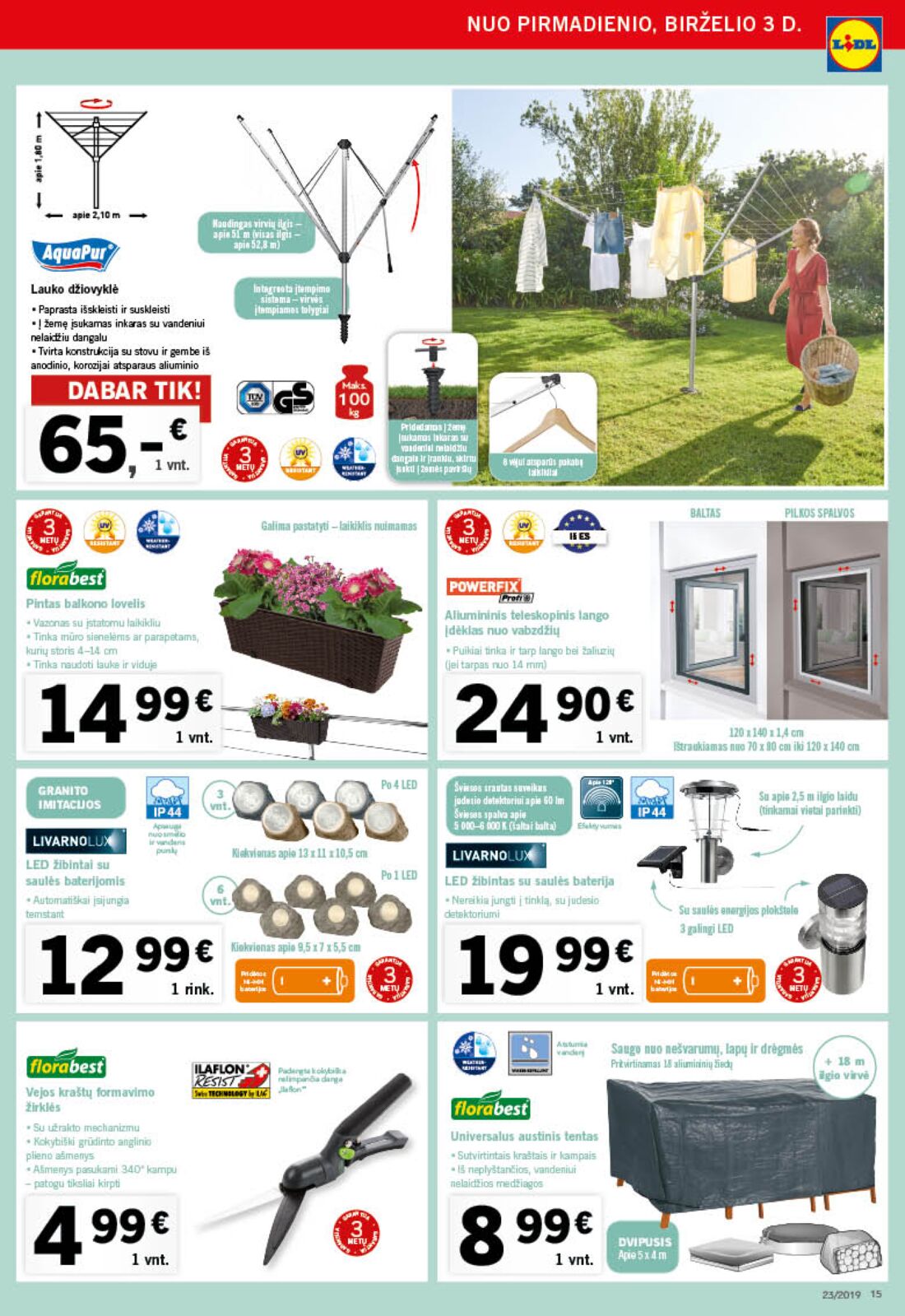Lidl savaitinis leidinys akcijos nuo 
  2019-06-03 iki 
  2019-06-09 | Leidinukas.lt puslapis 15