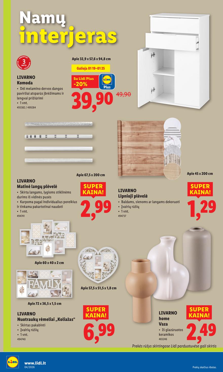 Lidl leidinys akcijos nuo 
  2026-01-19 iki 
  2026-01-25 | Leidinukas.lt puslapis 10