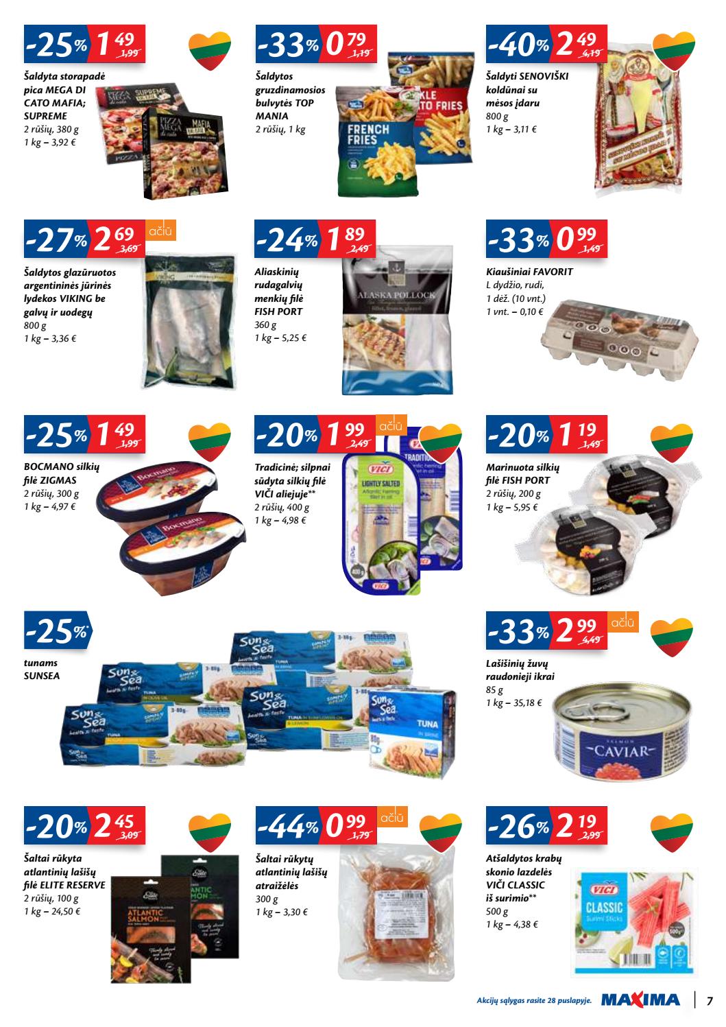 Maxima kaininis leidinys akcijos nuo 
  2020-03-17 iki 
  2020-03-23 | Leidinukas.lt puslapis 7