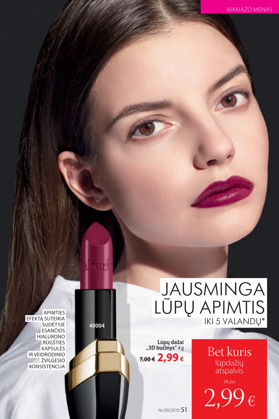 Faberlic leidinys akcijos nuo 
  2019-06-10 iki 
  2019-06-30 | Leidinukas.lt puslapis 51