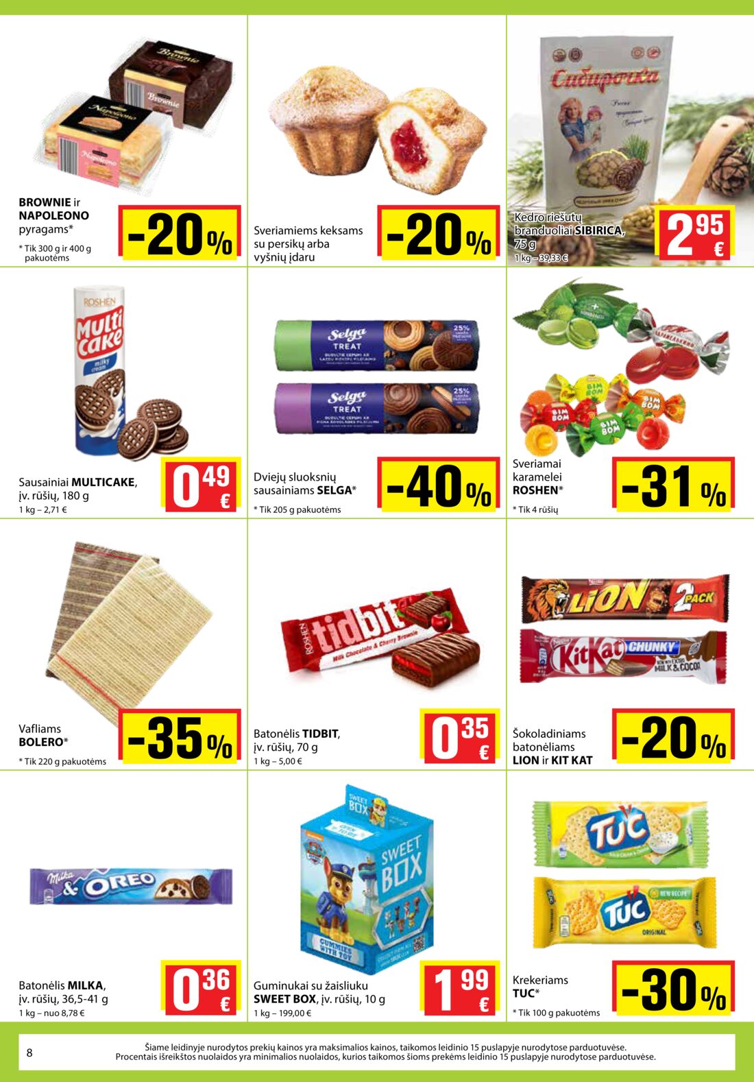 Aibė leidinys akcijos nuo 
  2020-08-06 iki 
  2020-08-18 | Leidinukas.lt puslapis 8