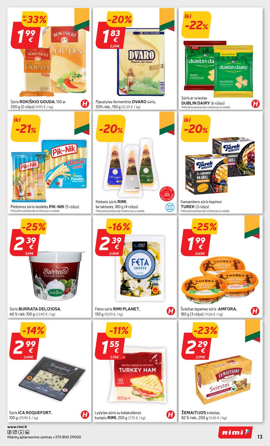 Rimi savaitinis leidinys 19 akcijos nuo 
  2025-05-06 iki 
  2025-05-12 | Leidinukas.lt puslapis 15