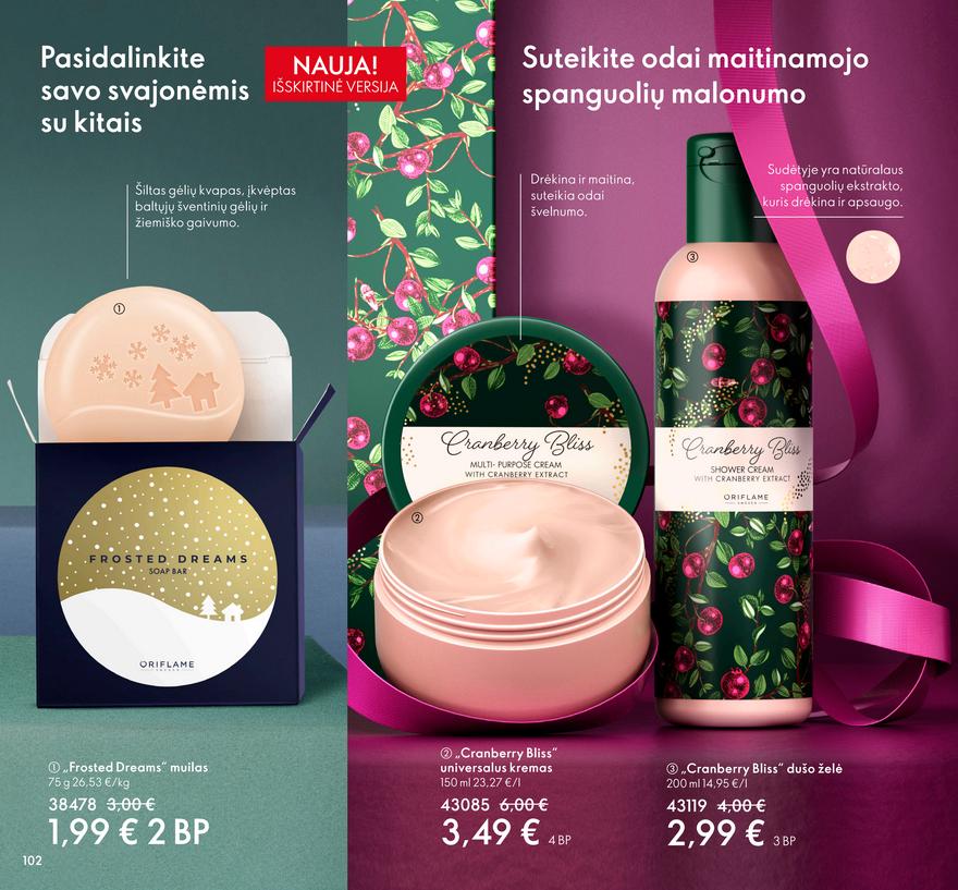 Oriflame katalogas akcijos nuo 
  2022-01-01 iki 
  2022-01-31 | Leidinukas.lt puslapis 102
