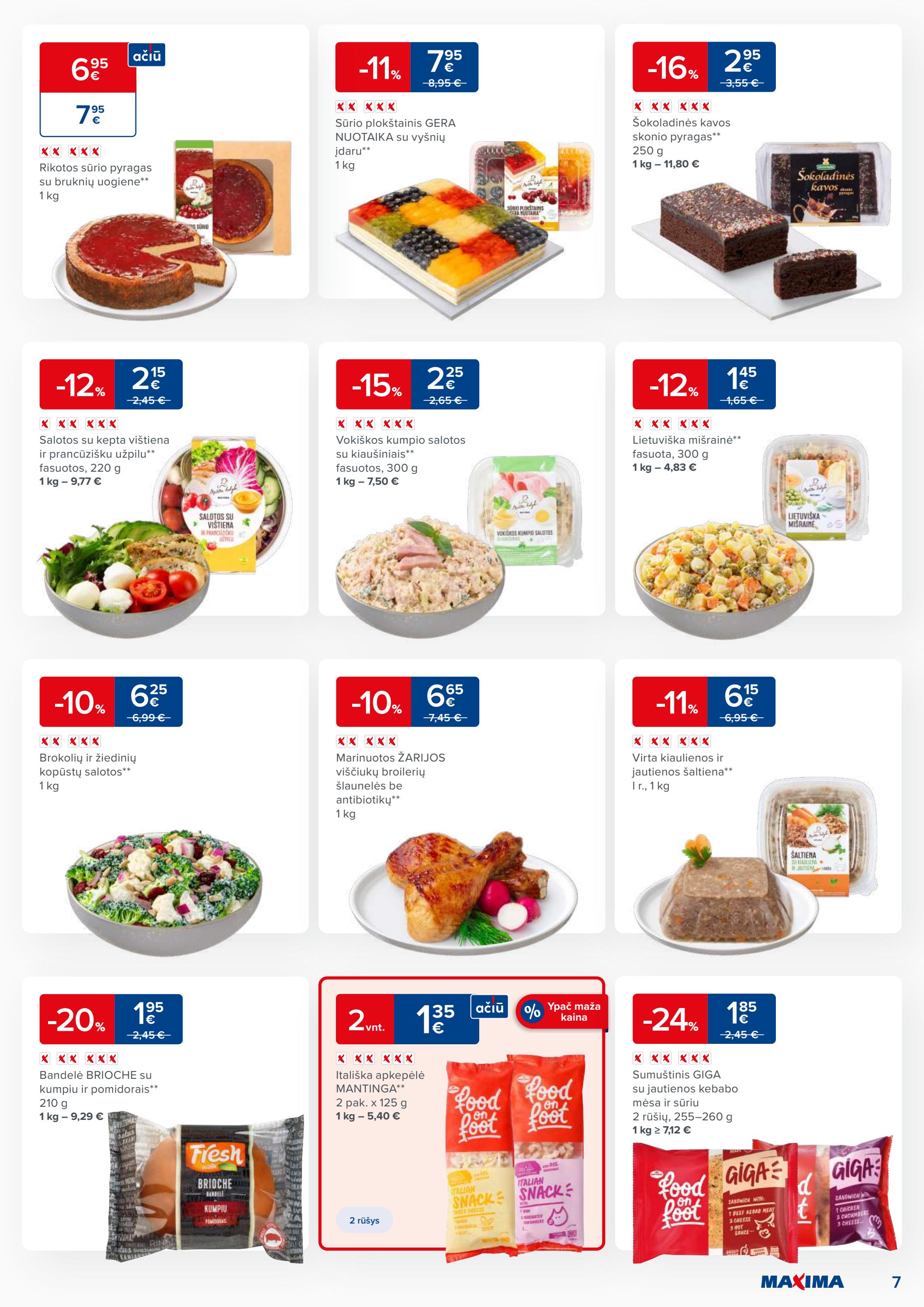 Maxima kaininis leidinys akcijos nuo 
  2023-05-30 iki 
  2023-06-05 | Leidinukas.lt puslapis 7