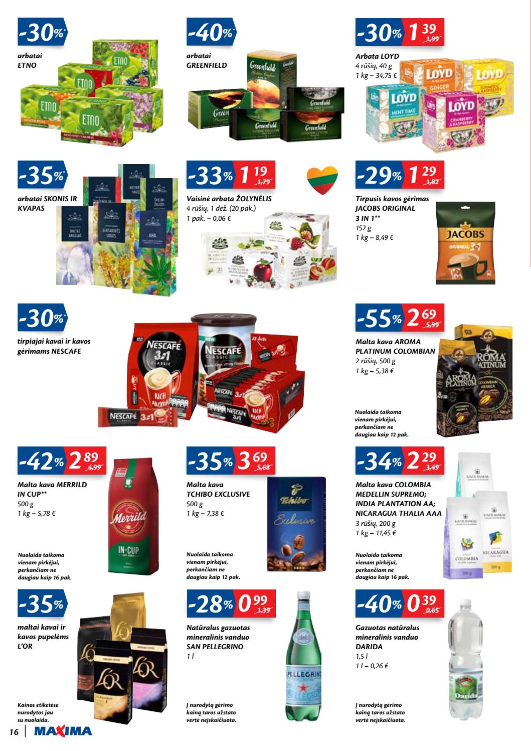 Maxima kaininis leidinys akcijos nuo 
  2020-03-17 iki 
  2020-03-23 | Leidinukas.lt puslapis 16