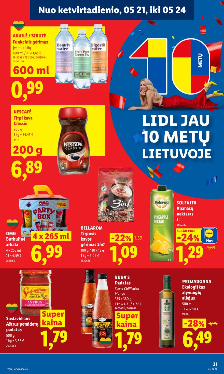 Lidl leidinys akcijos nuo 
  2026-05-18 iki 
  2026-05-24 | Leidinukas.lt puslapis 33