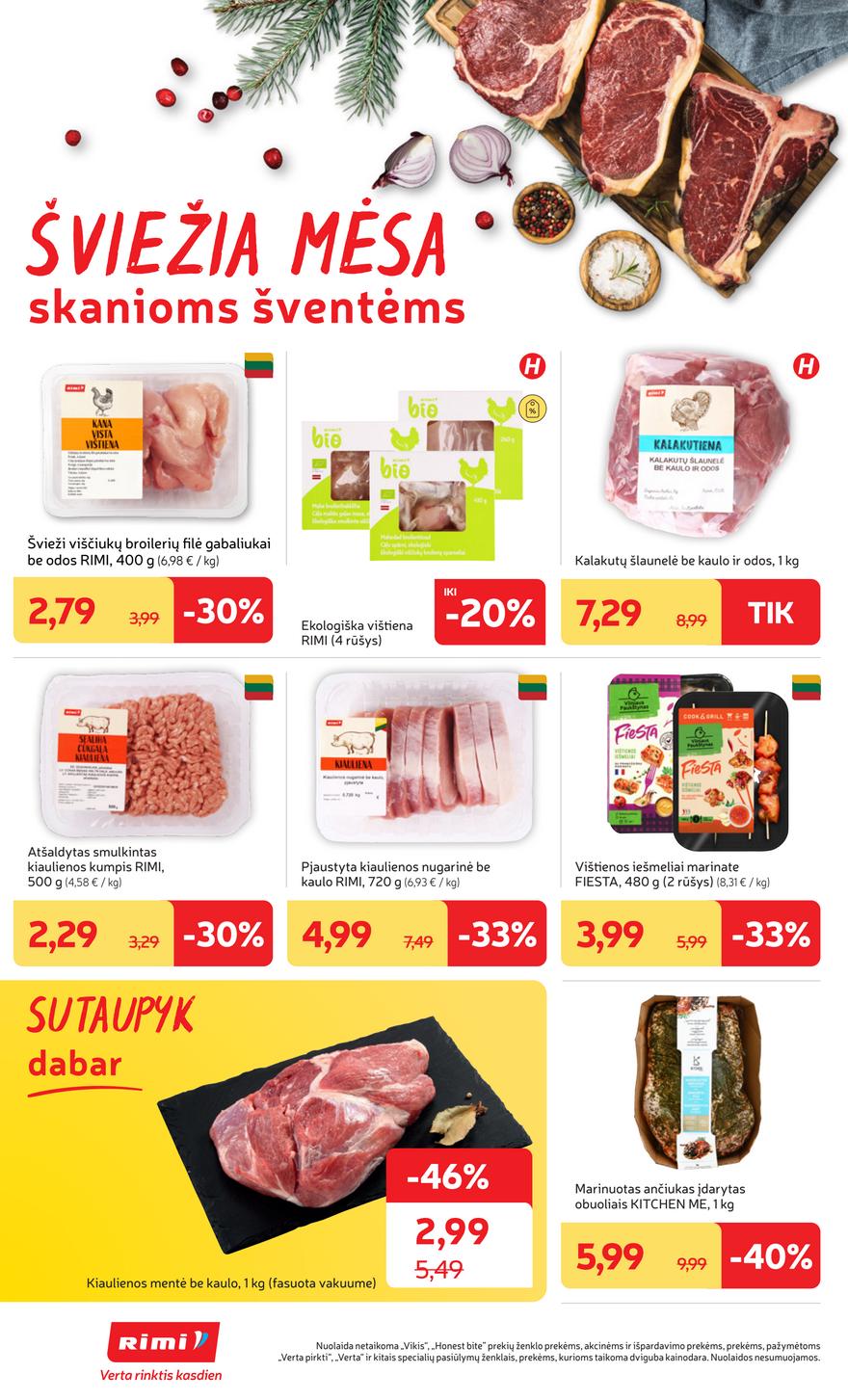 Rimi savaitinis leidinys 49 akcijos nuo 
  2025-12-02 iki 
  2025-12-08 | Leidinukas.lt puslapis 8