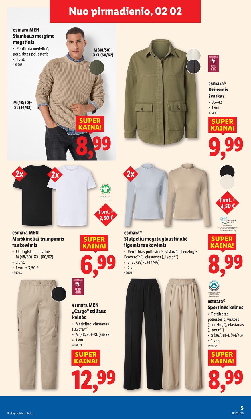 Lidl leidinys akcijos nuo 
  2026-02-02 iki 
  2026-02-08 | Leidinukas.lt puslapis 5