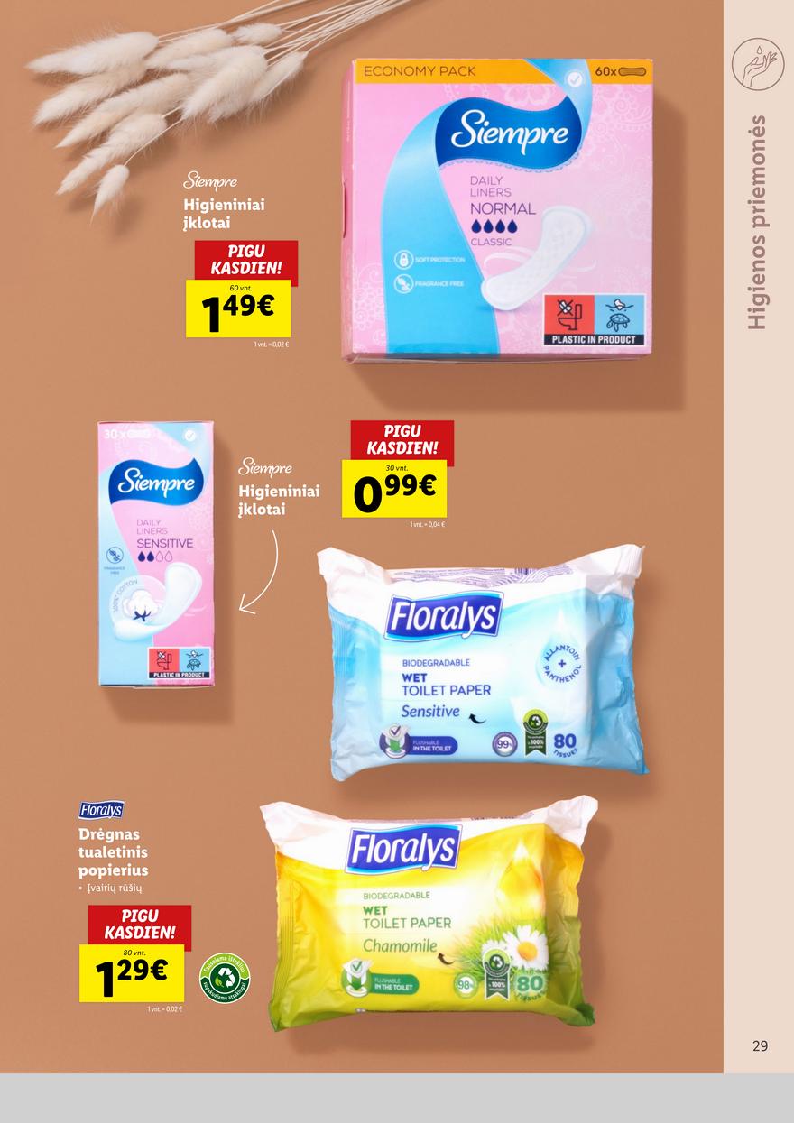 Lidl pasiūlymai akcijos nuo 
  2022-10-13 iki 
  2022-10-19 | Leidinukas.lt puslapis 29