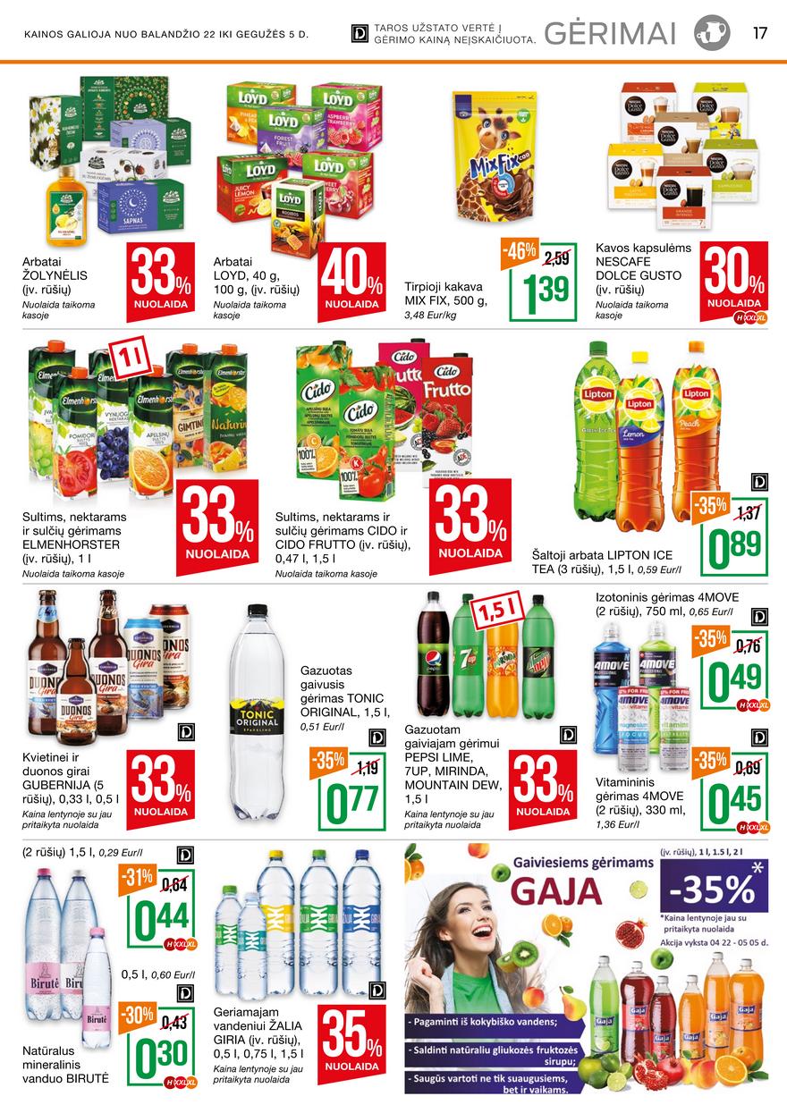 Norfos kaininis leidinys akcijos nuo 
  2021-04-22 iki 
  2021-05-05 | Leidinukas.lt puslapis 17