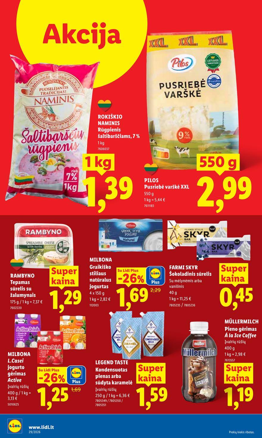 Lidl leidinys akcijos nuo 
  2026-07-13 iki 
  2026-07-19 | Leidinukas.lt puslapis 16