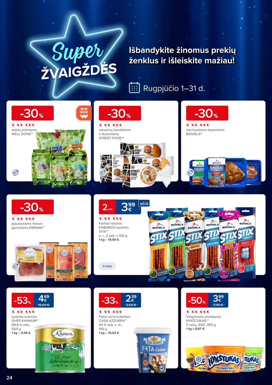 Maxima kaininis leidinys akcijos nuo 
  2023-08-15 iki 
  2023-08-21 | Leidinukas.lt puslapis 24