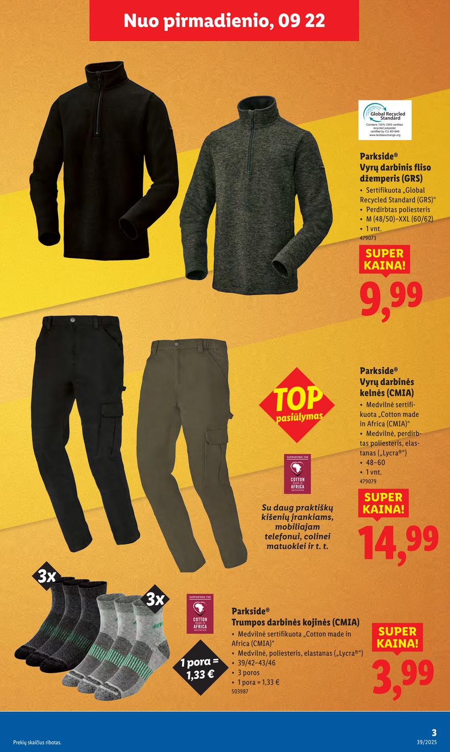 Lidl leidinys akcijos nuo 
  2025-09-22 iki 
  2025-09-28 | Leidinukas.lt puslapis 3