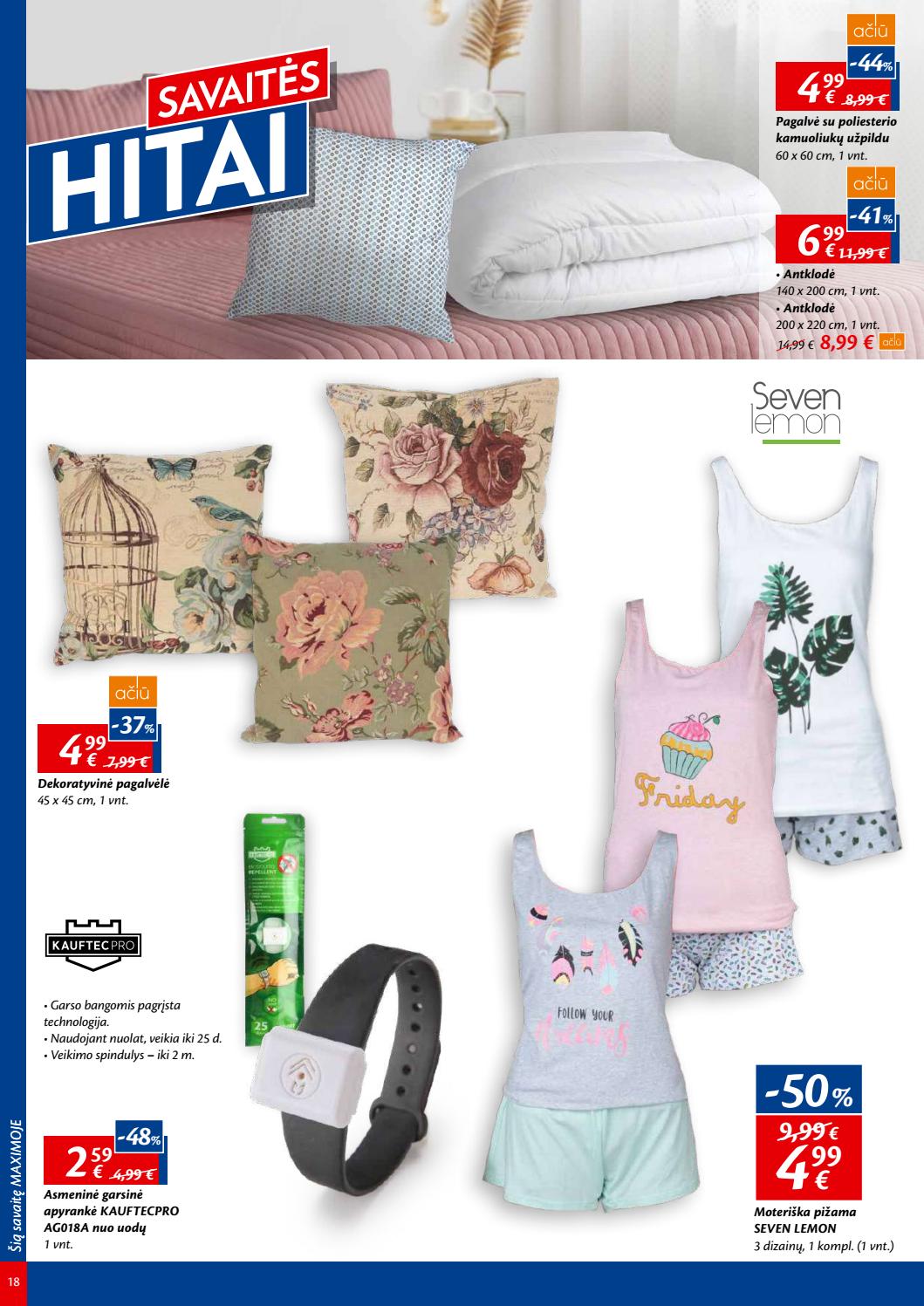 Maxima kaininis leidinys akcijos nuo 
  2019-06-11 iki 
  2019-06-17 | Leidinukas.lt puslapis 18