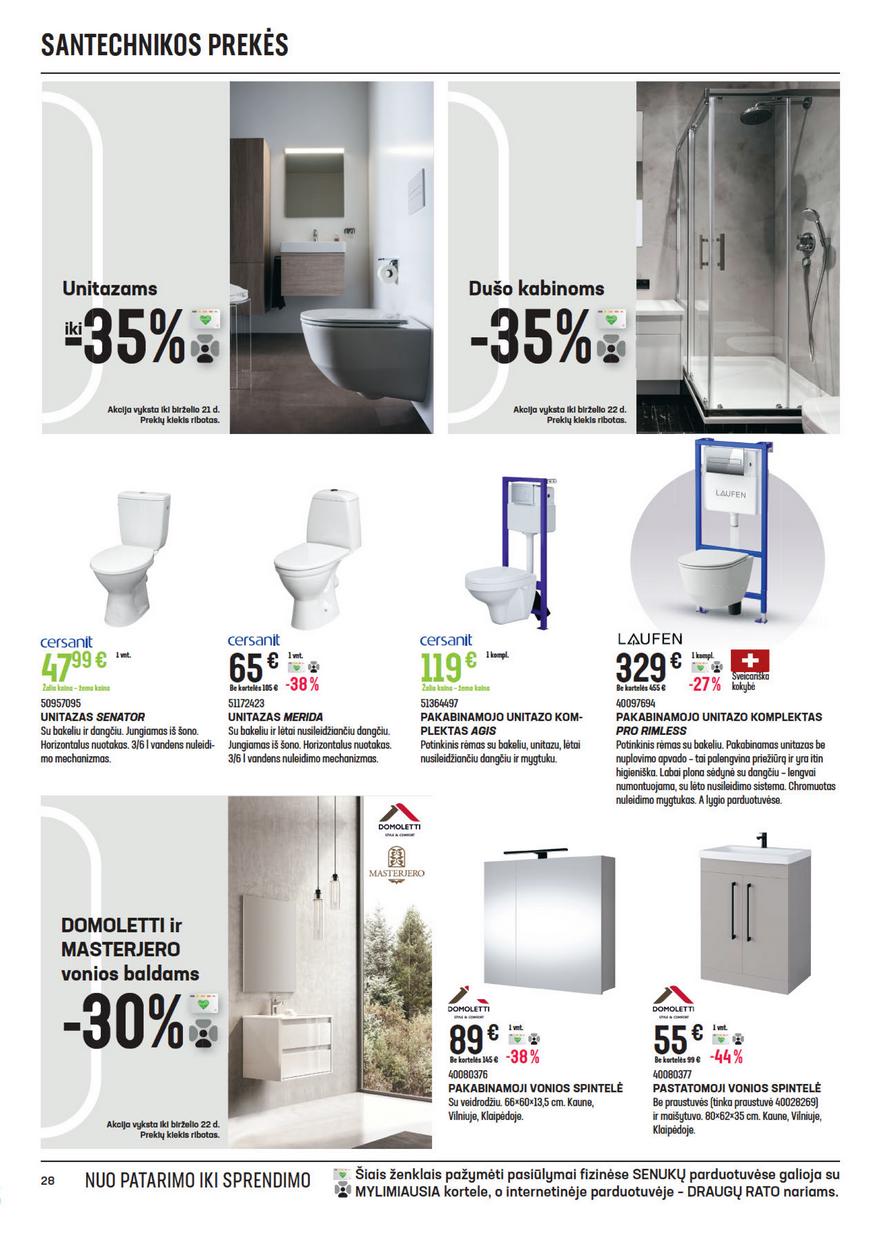 Senukai leidinys akcijos nuo 
  2021-05-27 iki 
  2021-06-21 | Leidinukas.lt puslapis 28