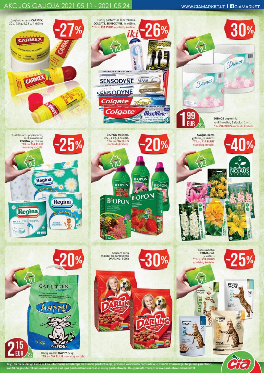 Čia market leidinys akcijos nuo 
  2021-05-11 iki 
  2021-05-24 | Leidinukas.lt puslapis 12