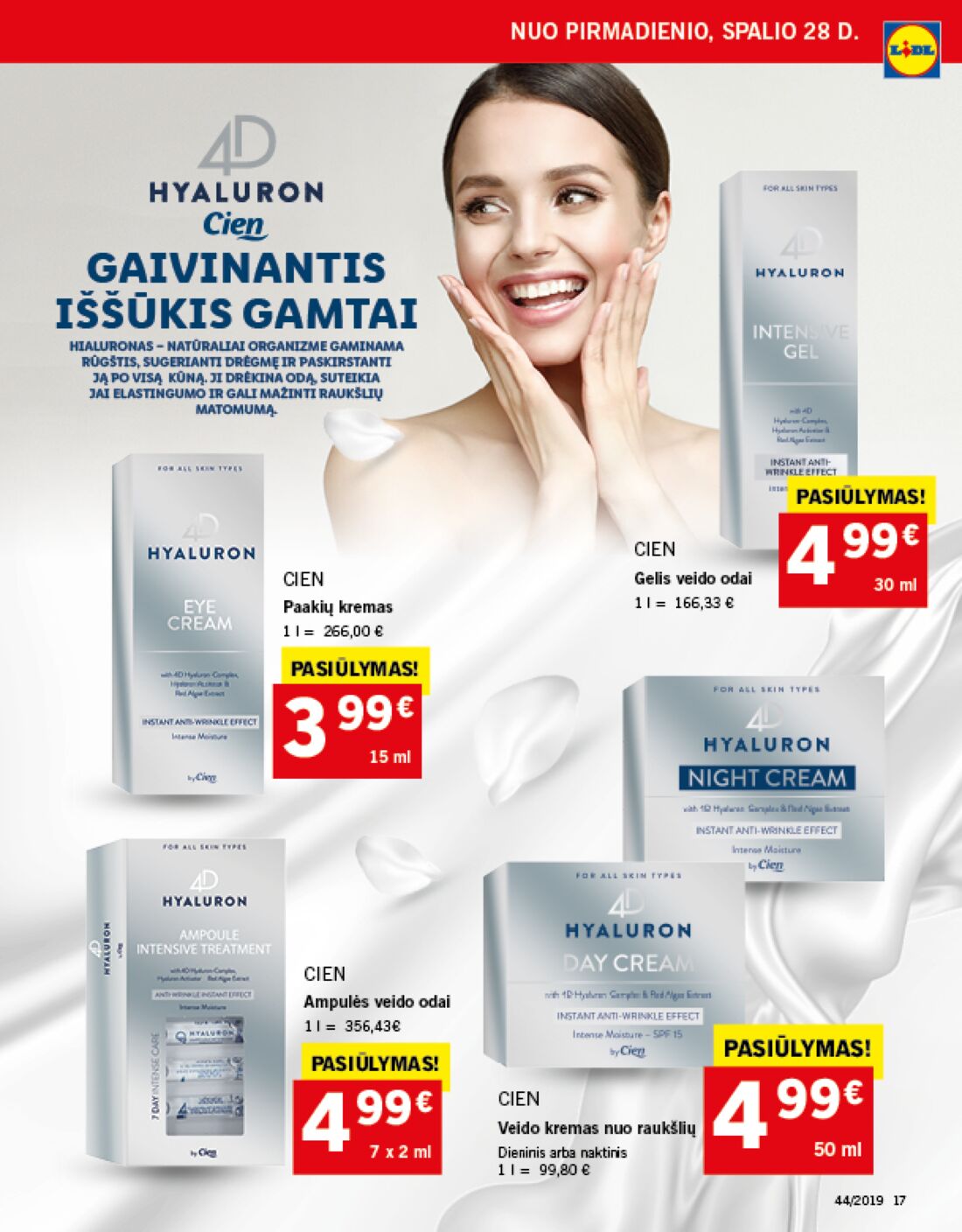 Lidl savaitinis leidinys akcijos nuo 
  2019-10-28 iki 
  2019-11-03 | Leidinukas.lt puslapis 17