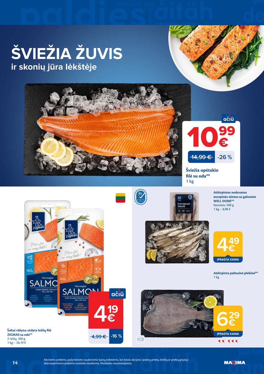 Maxima leidinukas akcijos nuo 
  2026-05-12 iki 
  2026-05-18 | Leidinukas.lt puslapis 14