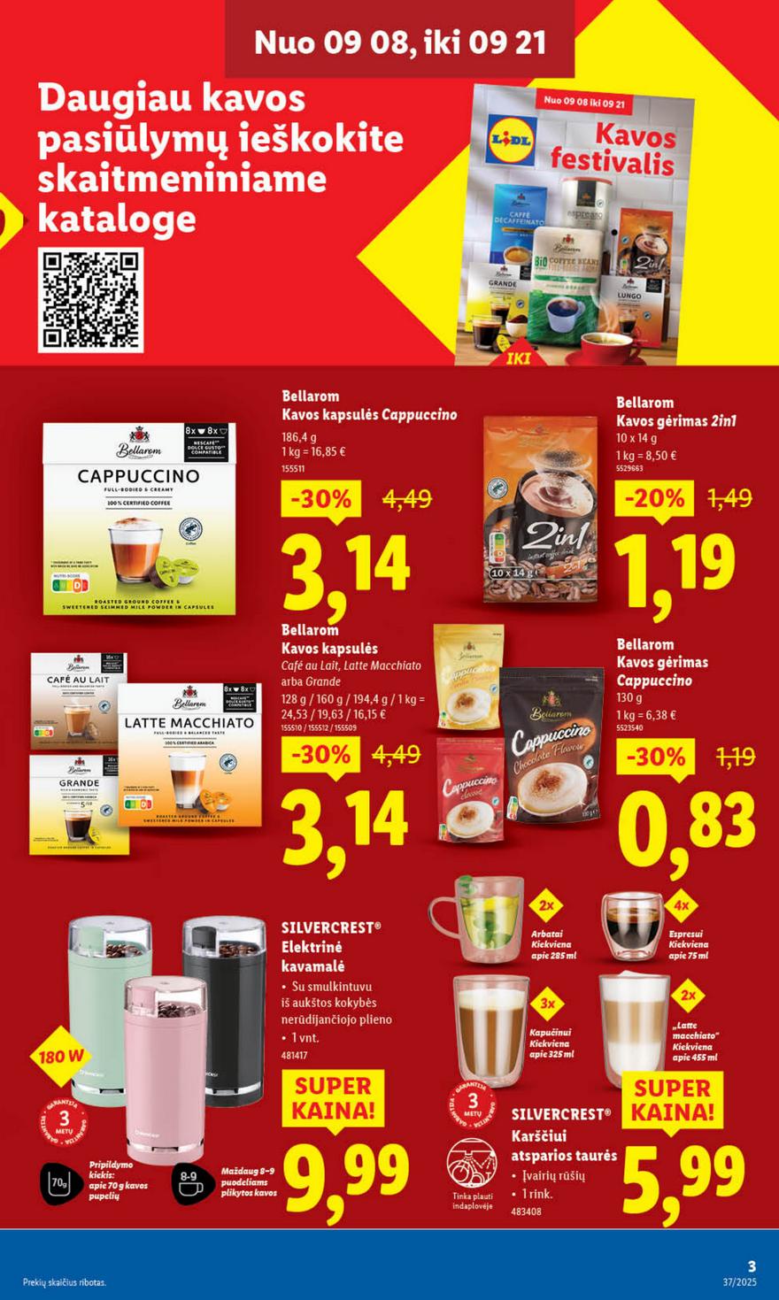 Lidl leidinys akcijos nuo 
  2025-09-08 iki 
  2025-09-14 | Leidinukas.lt puslapis 3