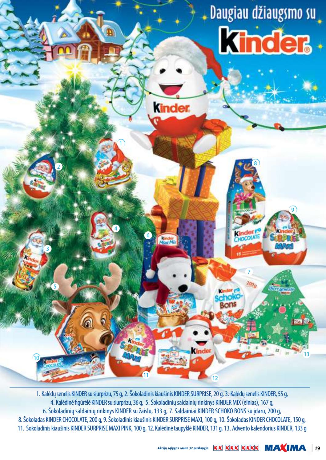 Maxima kaininis leidinys akcijos nuo 
  2019-12-05 iki 
  2019-12-18 | Leidinukas.lt puslapis 19