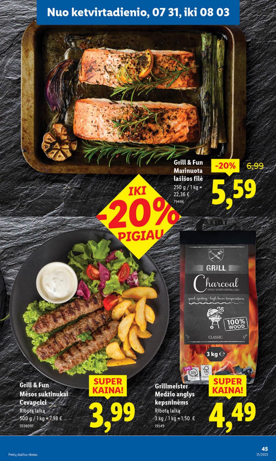 Lidl leidinys naujas akcijos nuo 
  2025-07-28 iki 
  2025-08-03 | Leidinukas.lt puslapis 45