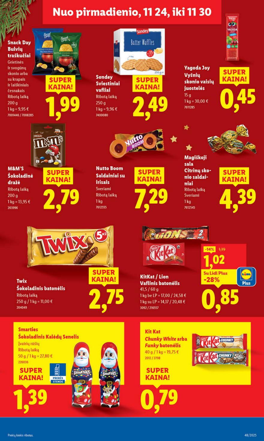 Lidl leidinys naujas akcijos nuo 
  2025-11-24 iki 
  2025-11-30 | Leidinukas.lt puslapis 33