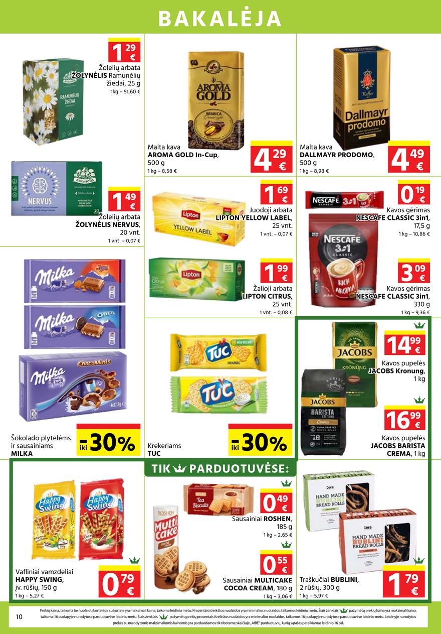 Aibė leidinys akcijos nuo 
  2022-03-17 iki 
  2022-03-29 | Leidinukas.lt puslapis 10