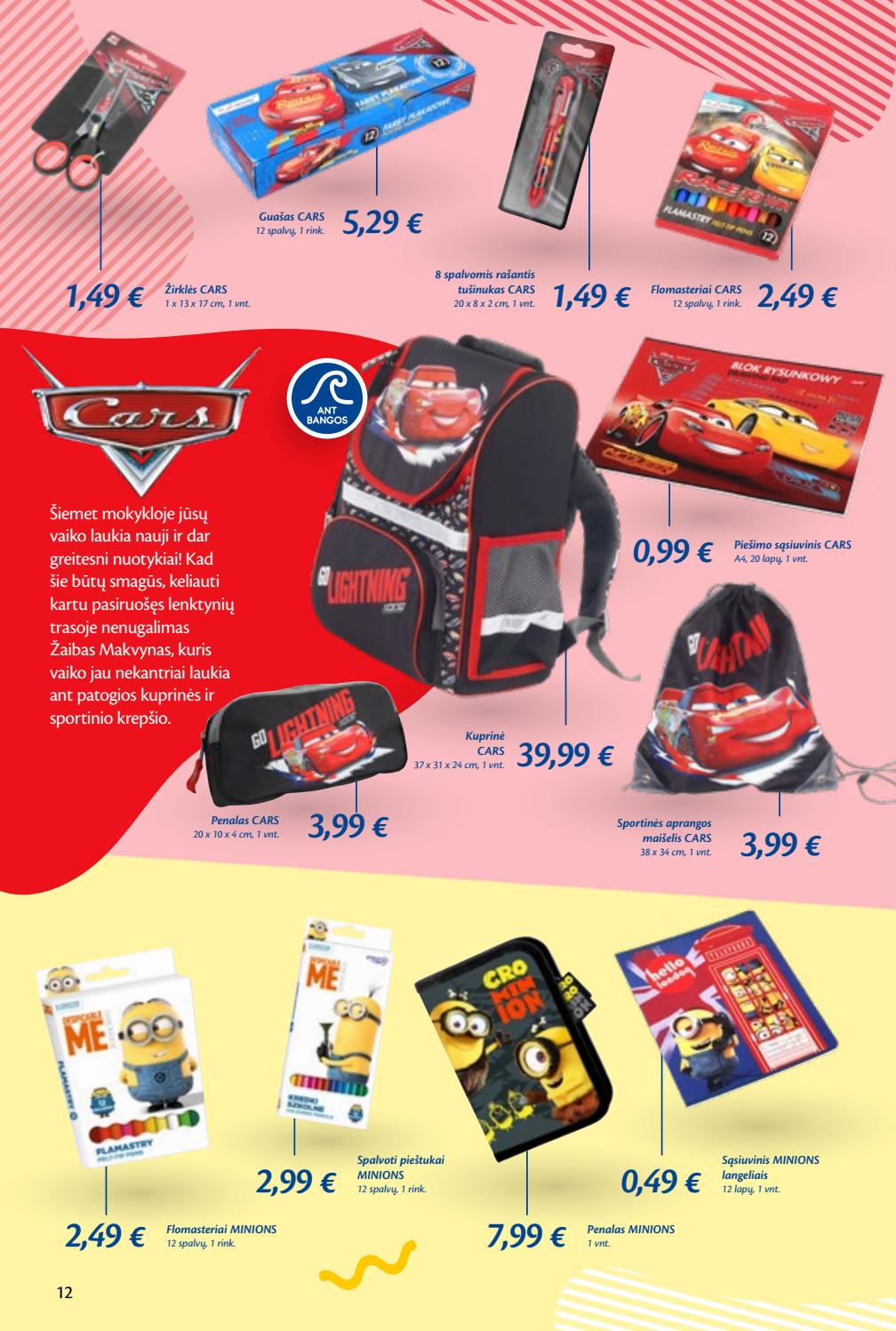 Maxima kaininis leidinys akcijos nuo 
  2019-08-08 iki 
  2019-09-11 | Leidinukas.lt puslapis 12