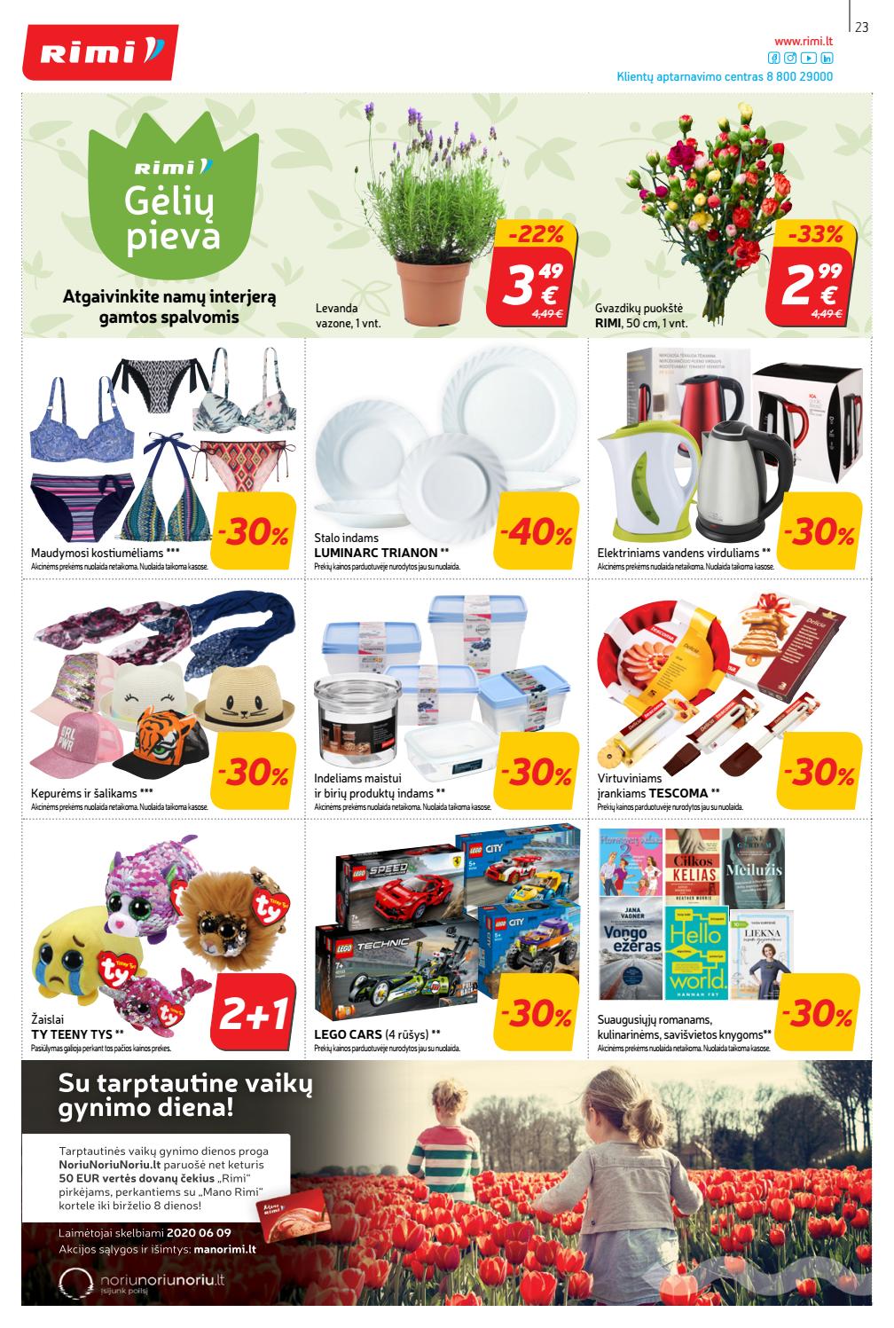 Rimi savaitinis leidinys akcijos nuo 
  2020-05-19 iki 
  2020-05-25 | Leidinukas.lt puslapis 23
