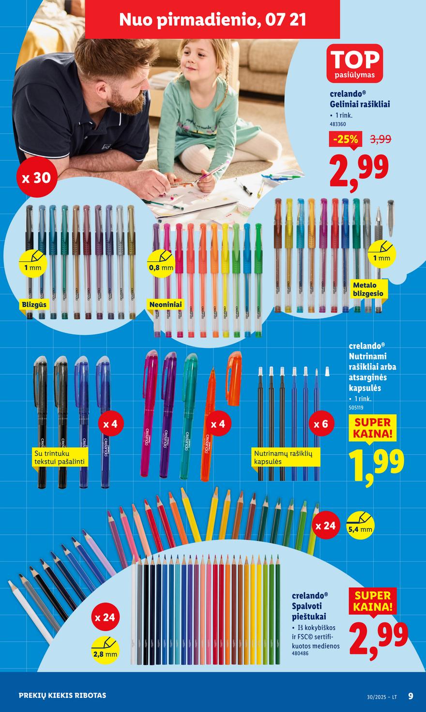 Lidl ne maisto leidinys akcijos nuo 
  2025-07-21 iki 
  2025-07-27 | Leidinukas.lt puslapis 9