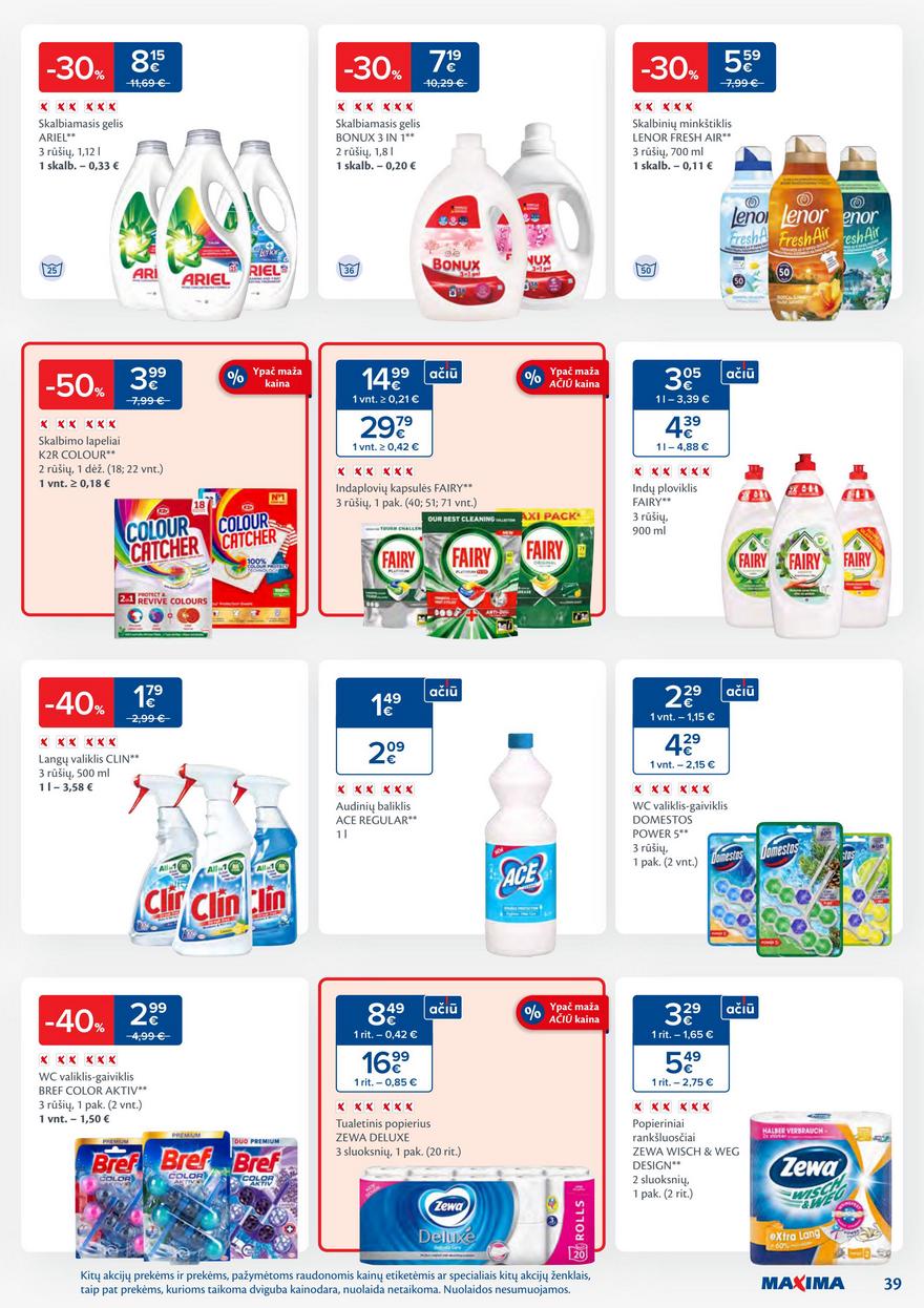 Maxima savaitinis leidinys akcijos nuo
2025-06-24 iki
2025-06-30 | Leidinukas.lt puslapis 39