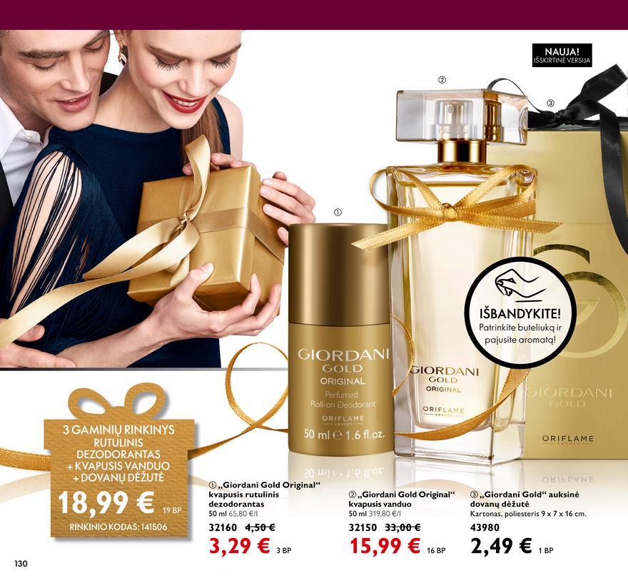 Oriflame katalogas akcijos nuo 
  2021-12-01 iki 
  2021-12-31 | Leidinukas.lt puslapis 130