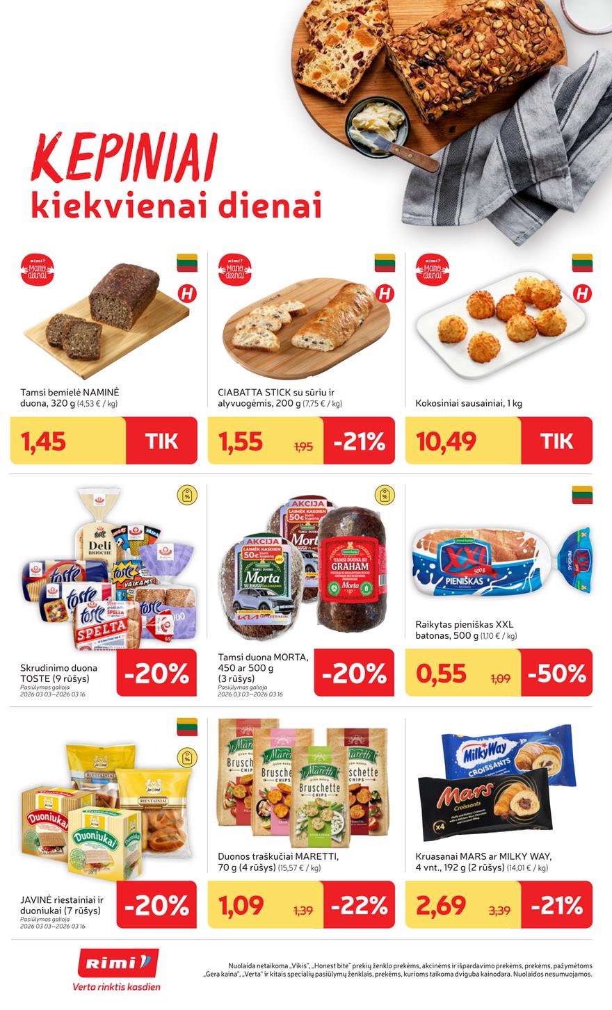 Rimi leidinys akcijos nuo 
  2026-03-10 iki 
  2026-03-16 | Leidinukas.lt puslapis 20