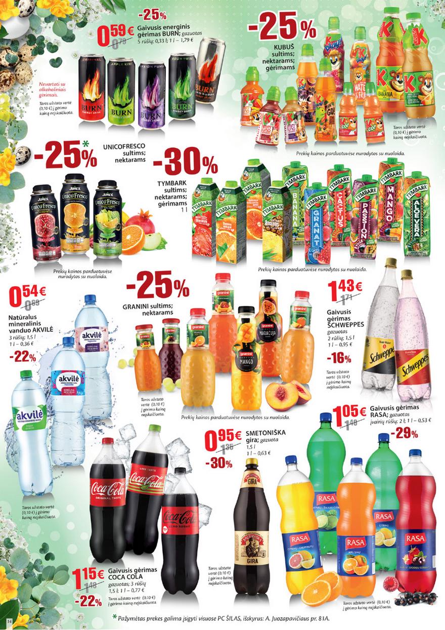 Šilas leidinys akcijos nuo 
  2022-04-06 iki 
  2022-04-19 | Leidinukas.lt puslapis 14