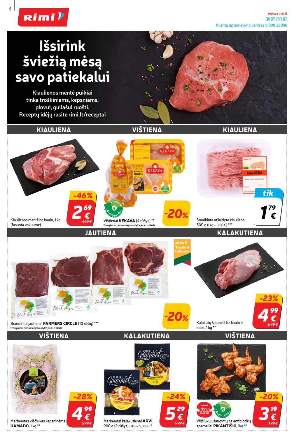 Rimi savaitinis leidinys akcijos nuo
2021-06-01 iki
2021-06-07 | Leidinukas.lt puslapis 6