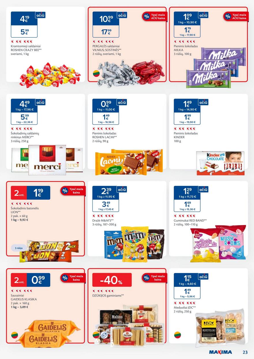 Maxima leidinys akcijos nuo 
  2024-01-23 iki 
  2024-01-29 | Leidinukas.lt puslapis 23
