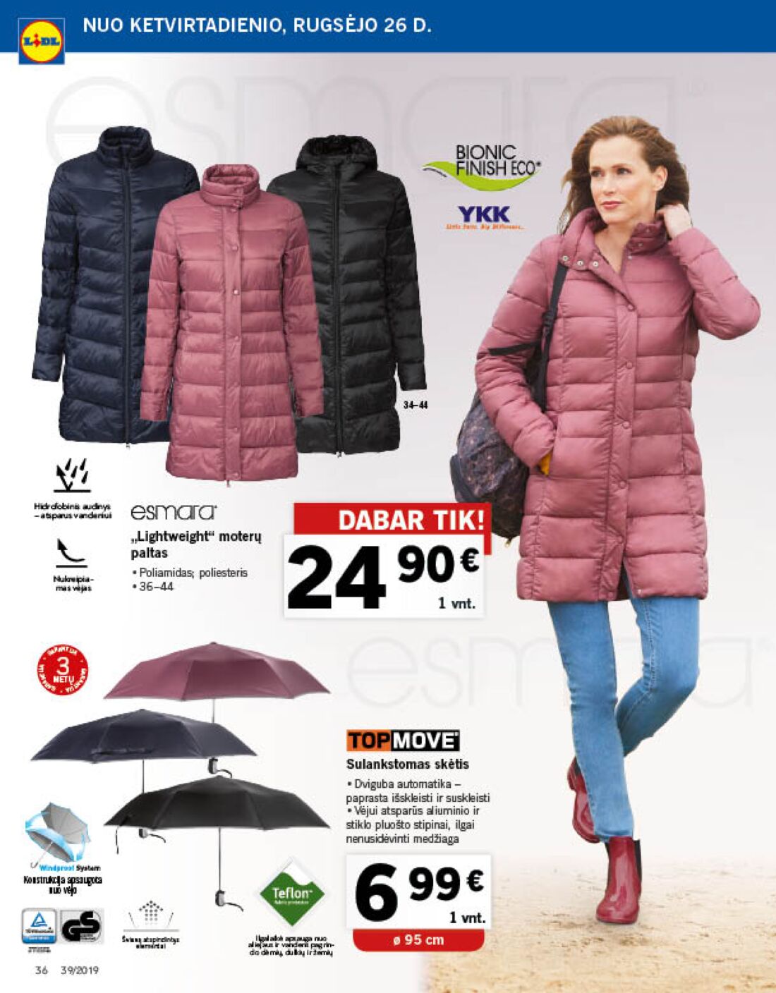 Lidl savaitinis leidinys akcijos nuo 
  2019-09-23 iki 
  2019-09-29 | Leidinukas.lt puslapis 36
